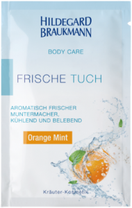 Hildegard Braukmann Body Care Frische Tuch Orange Mint