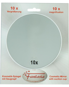 Fantasia Kosmetik-Spiegel mit Saugnapf, rund