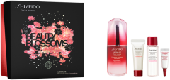 Shiseido Ultimune Set = ltimune Power Infusing Concentrate 50 ml + Clarifying Cleansing Foam 15ml + Treatment Softener 30ml + Ultimune Eye  3ml