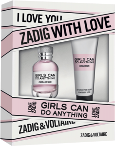 Zadig & Voltaire Girls can do Anything Set = E.d.P. Nat. Spray 30 ml + Body Lotion 75 ml