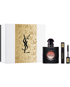 Yves Saint Laurent Black Opium Xmas Set = E.d.P. Nat. Spray 30 ml + Mini MVEFC