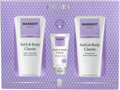 Marbert Bath & Body Classic Set = Bodylotion 200ml + Showergel 200ml+ Handcream