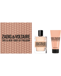 Zadig & Voltaire This is Her! Vibes of Freedom Set = E.d.P. Nat. Spray 50 ml + Body Lotion 50 ml