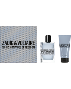 Zadig & Voltaire This is Him! Vibes of Freedom Set = E.d.T. Nat. Spray 50 ml + Shower Gel 50 ml