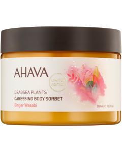 Ahava Deadsea Plants Caressing Body Sorbet Ginger Wasabi