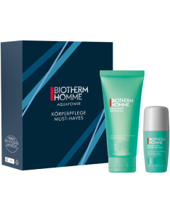 Biotherm Aquapower Duo Set = Deo Roll-On 75 ml + Gel Douche 200 ml