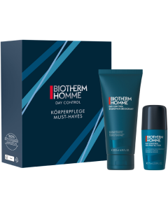 Biotherm Homme Day Control Set = 48H Anti-Transpirant Roll-On 75 ml + Shower Gel 200 ml