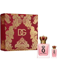 Dolce & Gabbana Q by Dolce&Gabbana Xmas Set = E.d.P. Nat. Spray 50 ml + E.d.P. Miniatur Spray 5 ml