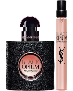 Yves Saint Laurent Black Opium Set = E.d.P. Nat. Spray 30 ml + E.d.P. Travel. Spray 10 ml