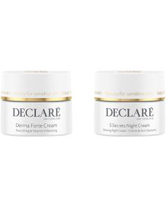 Declaré Vorteils-Set Derma Forte = Special Care Derma Forte Cream 50 ml + Stress Balance 5 Secrets Night Cream 50 ml