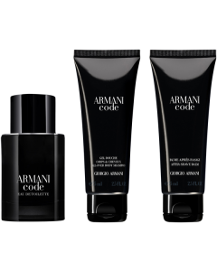 Giorgio Armani Armani Code Pour Homme Set = E.d.T. Nat. Spray 50 ml + Gel Douche 75 ml