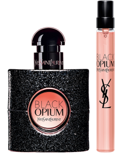 Yves Saint Laurent Black Opium Set = E.d.P. Nat. Spray 30 ml + E.d.P. Nat. Spray 10 ml