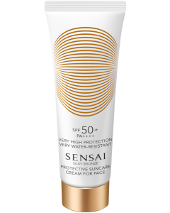 Sensai Silky Bronze Protective Suncare Cream for Face 50+